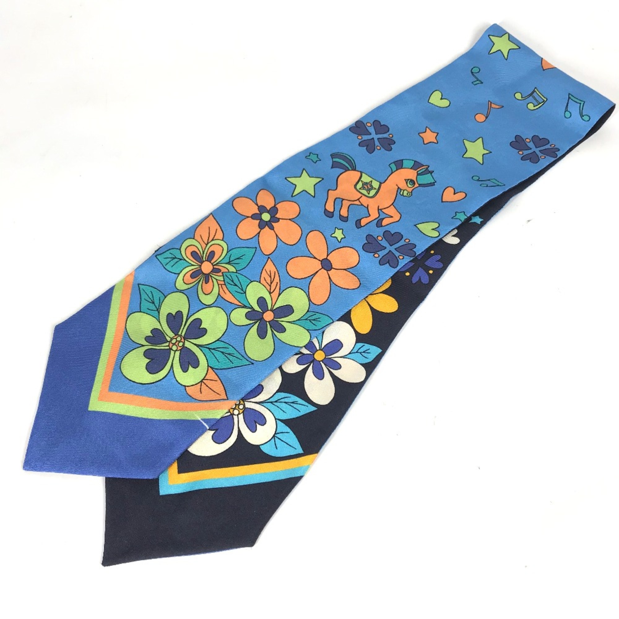 Gucci 698734 Scarf blue