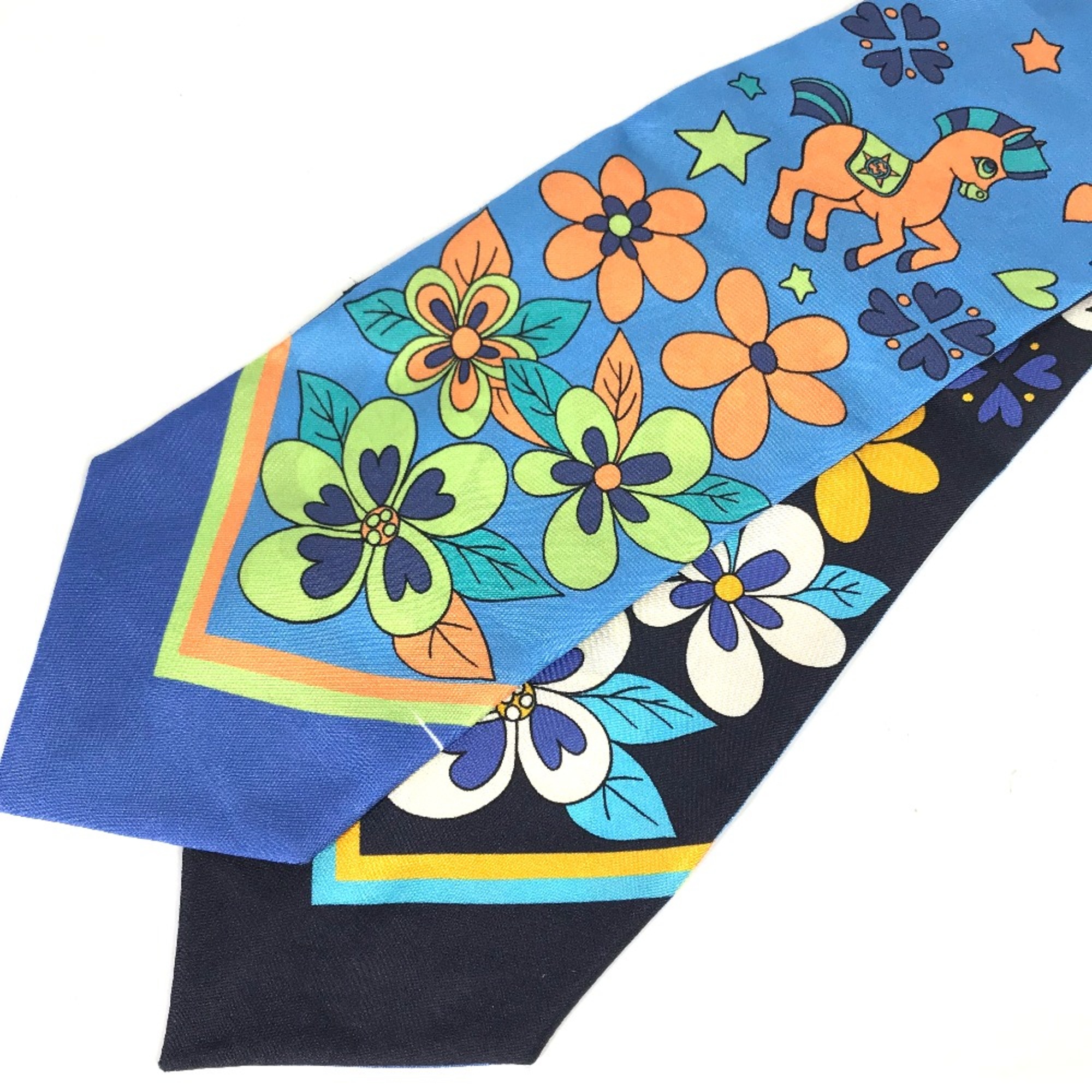 Gucci 698734 Scarf blue