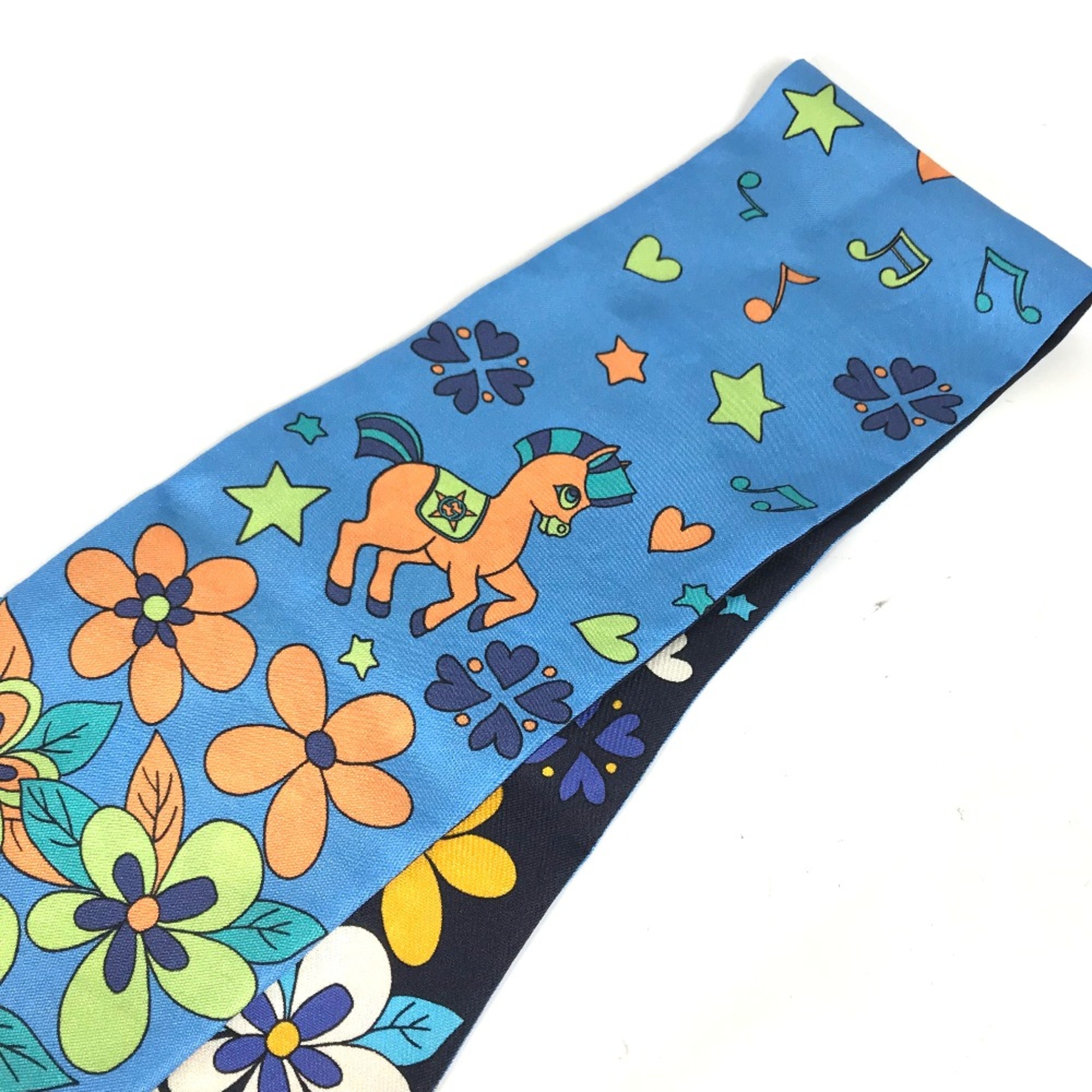 Gucci 698734 Scarf blue