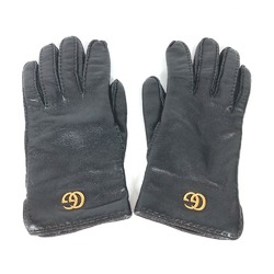 Gucci Glove gloves Black Gold