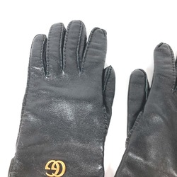 Gucci Glove gloves Black Gold