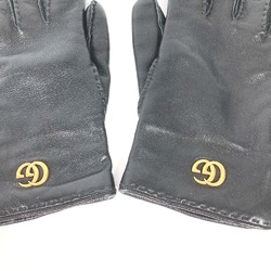 Gucci Glove gloves Black Gold