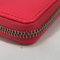 Gucci 644412 Double G GG Coin Compartment Card Case Wallet Compact Wallet coin purse Pink Based