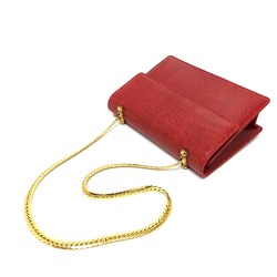 Gucci Old Gucci Shoulder Bag Red GoldHardware