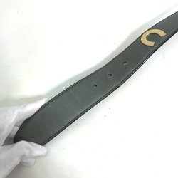 Gucci 037.194.0923 belt gray GoldHardware