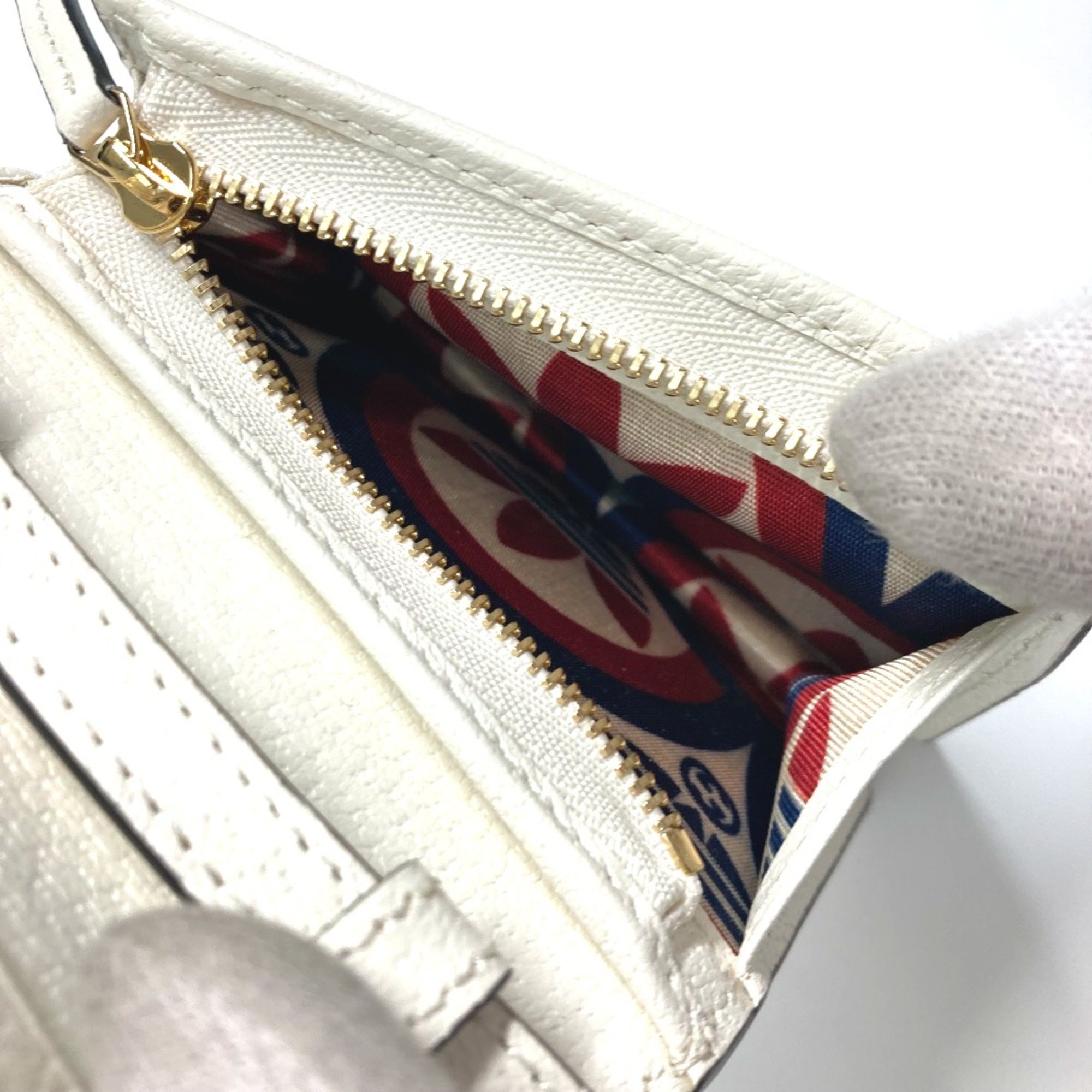 Gucci 702248 adidas adidas collaboration Shoulder Bag Crossbody Folded wallet White Black