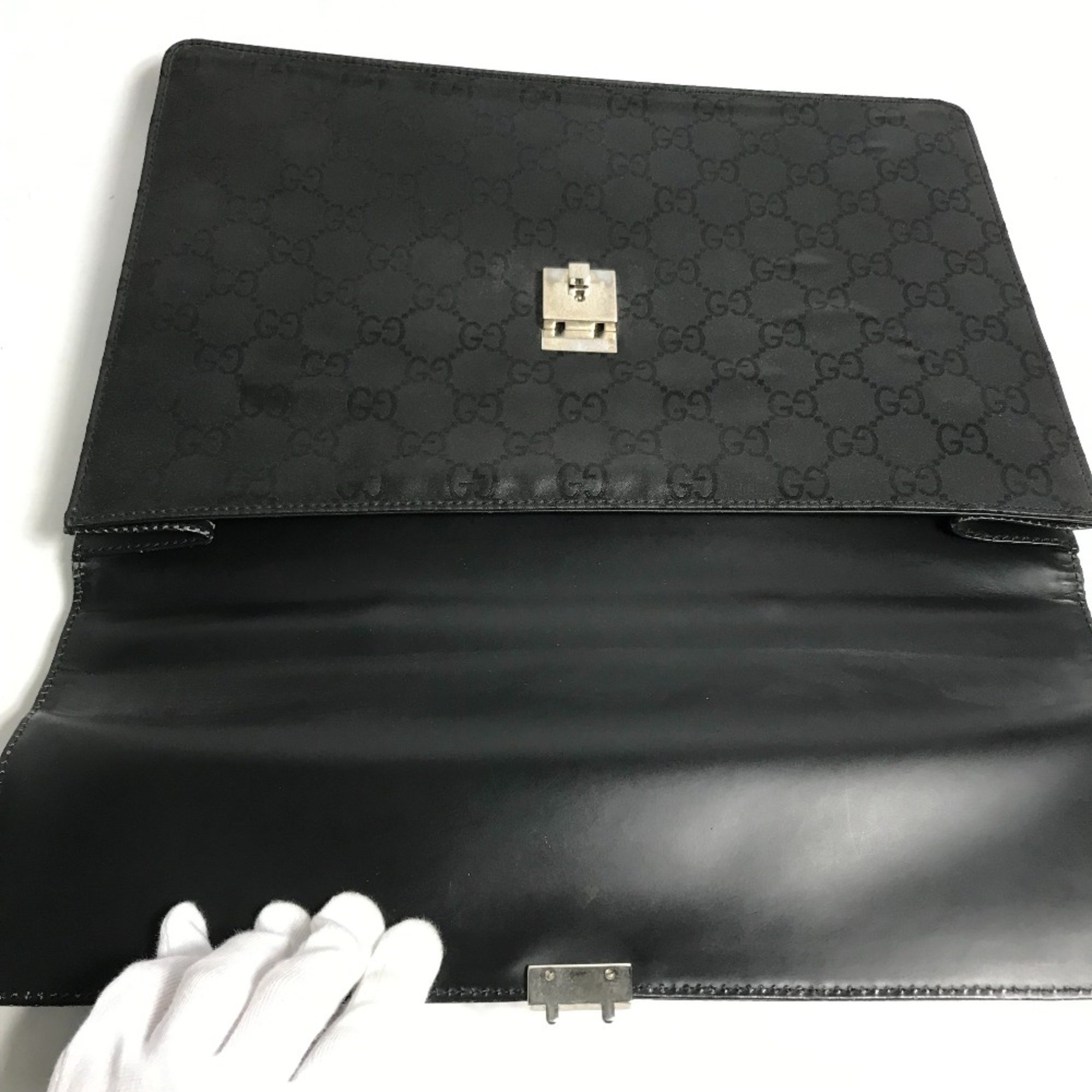 Gucci 002214 Bag Hand Bag Business bag Black