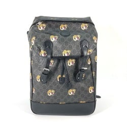 Gucci 696013 Interlocking G tiger tiger bag Backpack Black