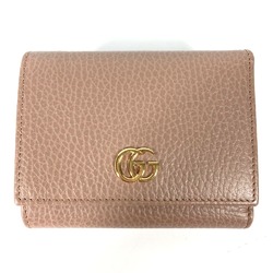 Gucci 474746 Compact wallet Trifold wallet Beige