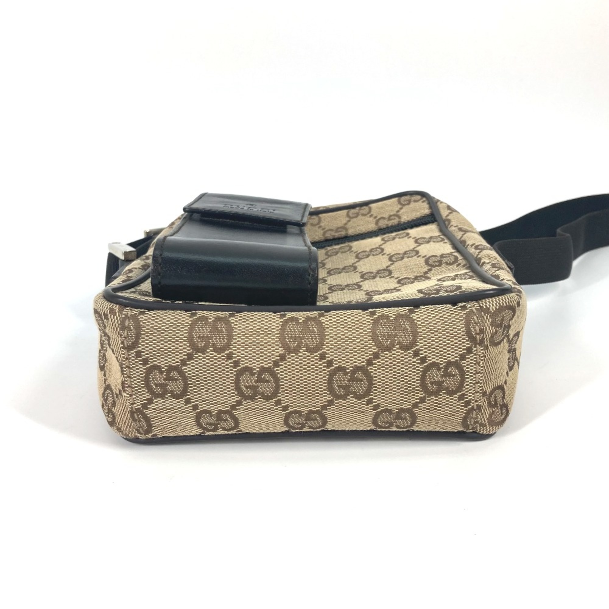 Gucci 018-1619 Pochette Bag with pouch Crossbody Shoulder Bag Beige Brown