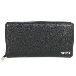 Gucci 771154 Long wallet Zip Around Long Wallet Black