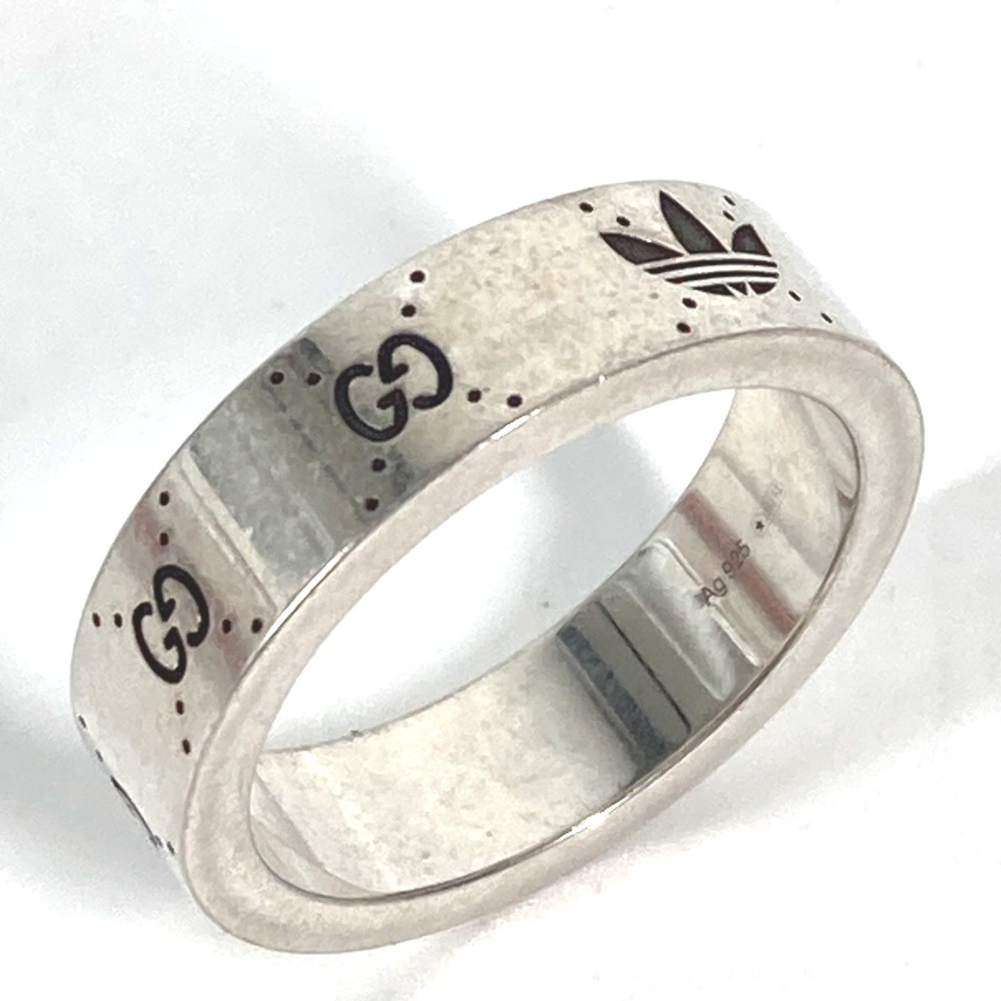 Gucci 702766 Adidas adidas collaboration Accessories Ring Silver Black