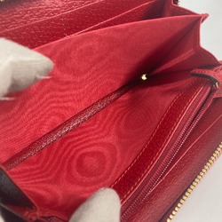 Gucci 524790 Long wallet Zip Around Long Wallet Red White x blue