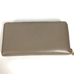 Gucci 282413 Long wallet with tassel Zip Around Long Wallet Beige