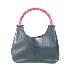 Gucci 001 3789 vintage Shoulder Bag Shoulder Bag Bicolor Hand Bag Black Red