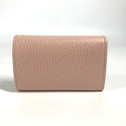 Gucci 456118 GG Marmot 6-Ring Key Case pink