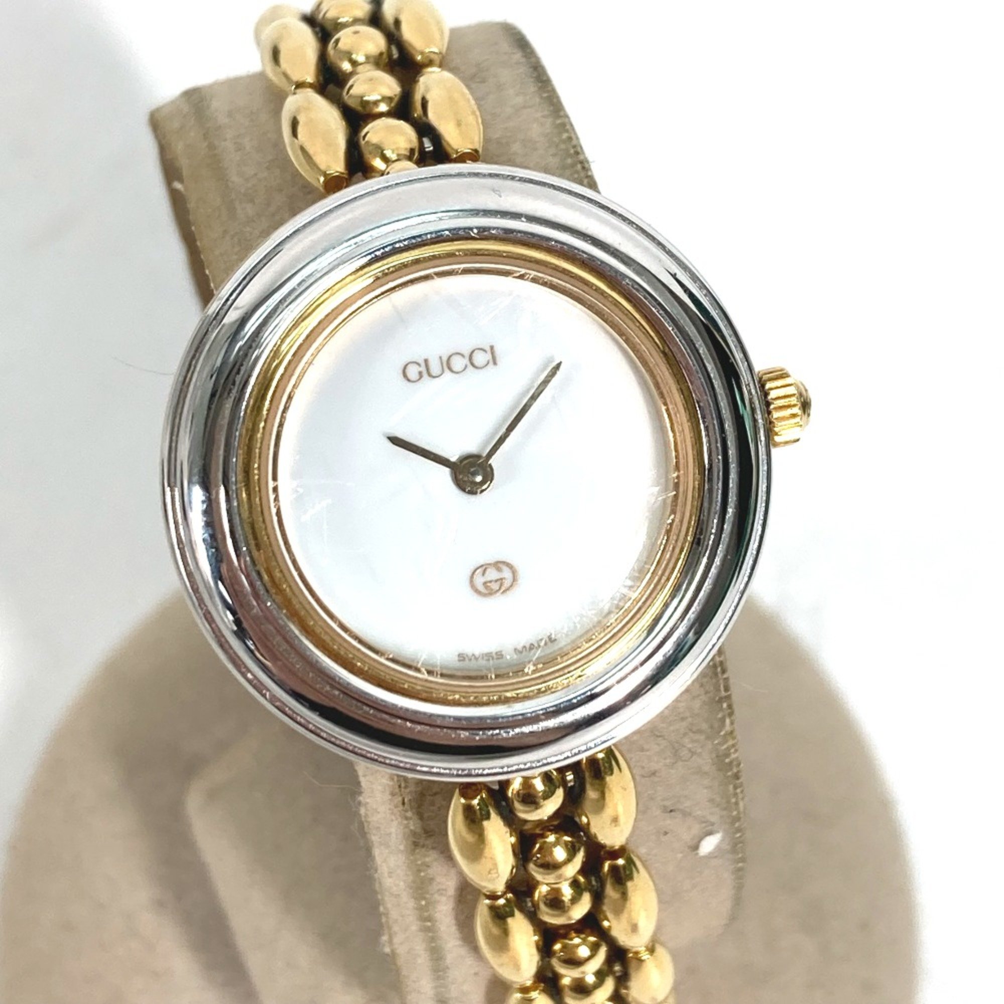 Gucci Bangle watch All 5 types Quartz Wristwatch Gold