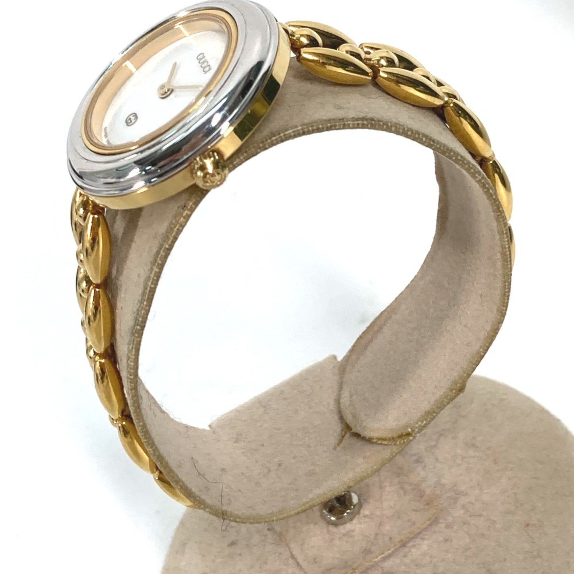 Gucci Bangle watch All 5 types Quartz Wristwatch Gold