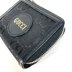 Gucci 657587 Wallet Coin Compartment L-shaped fastener coin purse Black