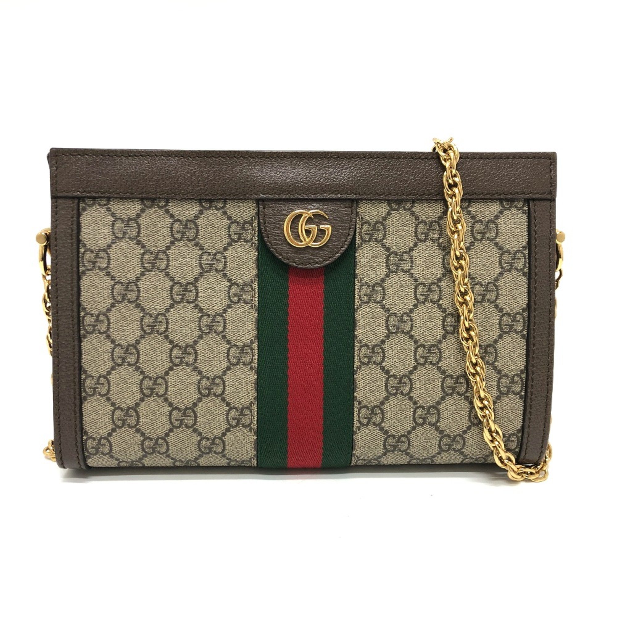 Gucci 503877 chain bag Shoulder Bag Brown GoldHardware