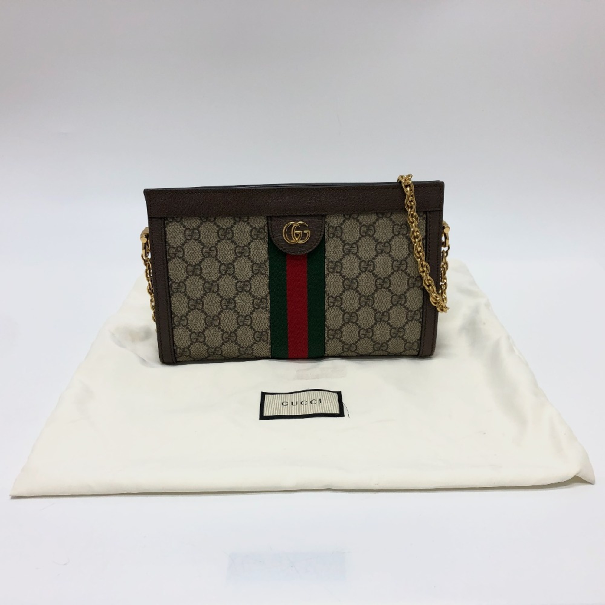 Gucci 503877 chain bag Shoulder Bag Brown GoldHardware eLADY Globazone