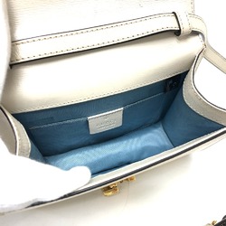 Gucci 470270 2WAY Bag Bag Hand Bag Shoulder Bag White Lining Blue/GoldHardware