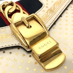 Gucci 470270 2WAY Bag Bag Hand Bag Shoulder Bag White Lining Blue/GoldHardware