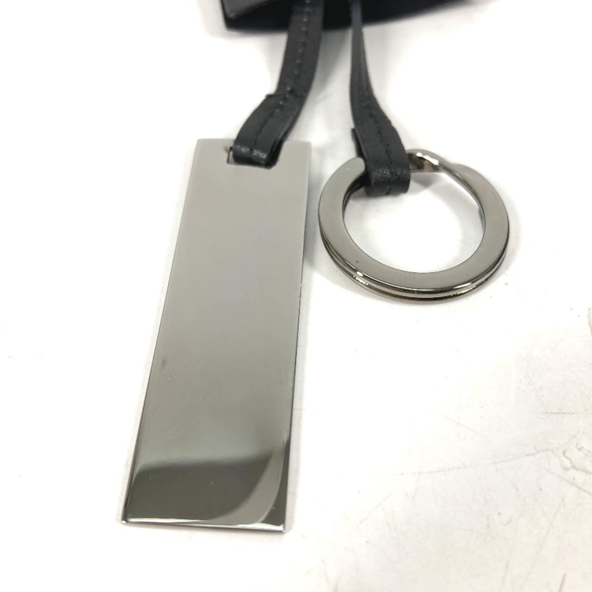 Gucci Necklace Key Holder Key ring Silver Black