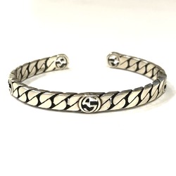 Gucci Chain Bangle Accessories Bracelet Silver