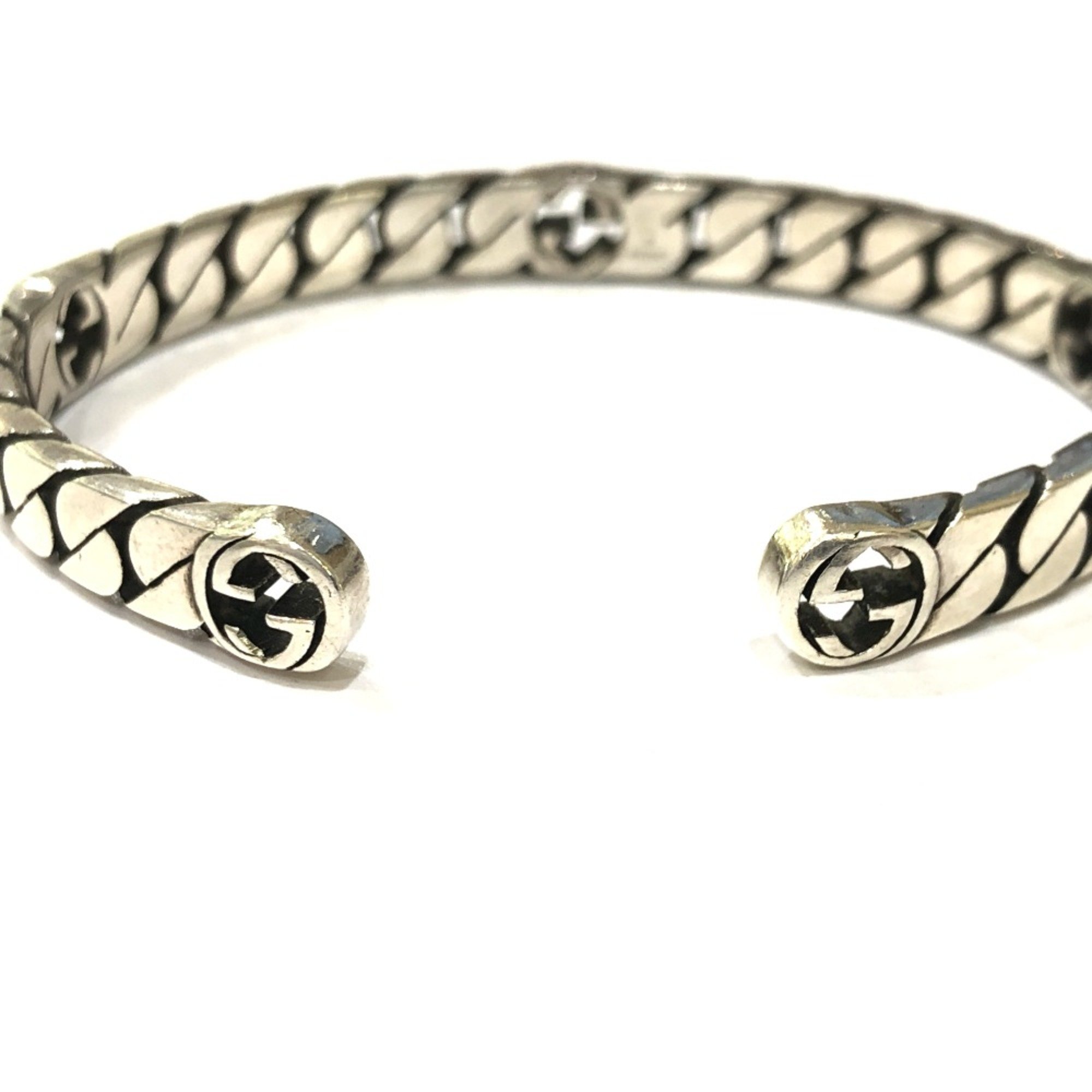 Gucci Chain Bangle Accessories Bracelet Silver