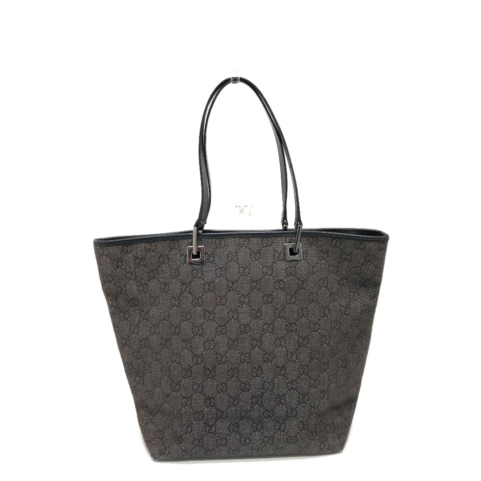 Gucci 31243 Shoulder bag Tote Bag Black SilverHardware