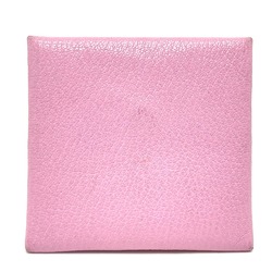 Hermes Mini Wallet Coin Compartment coin purse pink