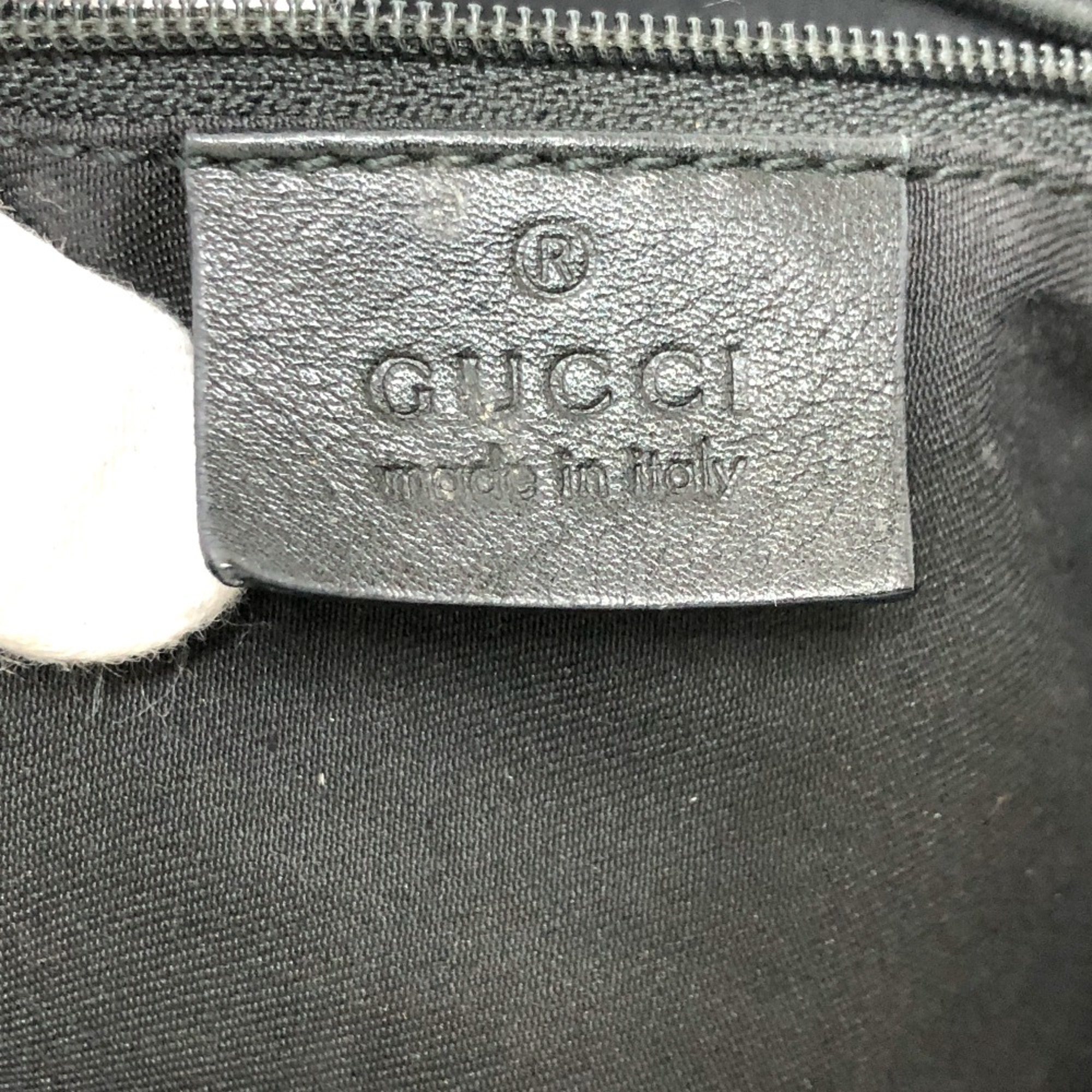 Gucci Tote Bag Tote Bag Black SilverHardware