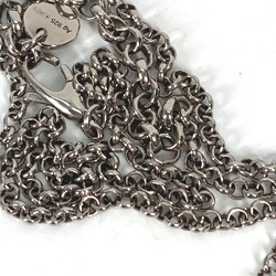 Gucci Arabesque Accessories Pendant Chain Necklace Silver