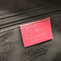 Gucci 211138 GG implementation Shoulder Bag Shoulder Bag Tote Bag Red Pink Based SilverHardware