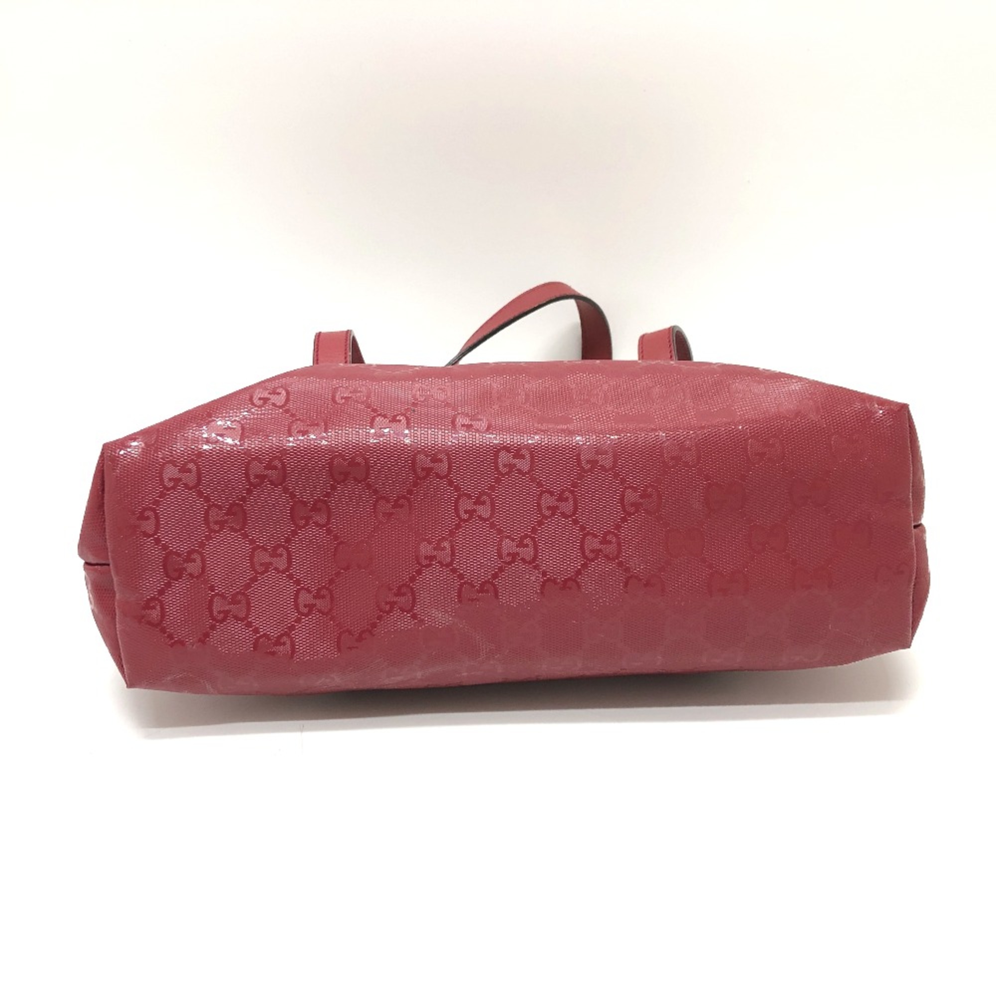 Gucci 211138 GG implementation Shoulder Bag Shoulder Bag Tote Bag Red Pink Based SilverHardware