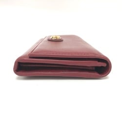 Gucci 598531 Long Wallet Folded wallet Red GoldHardware