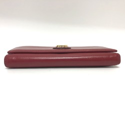 Gucci 598531 Long Wallet Folded wallet Red GoldHardware