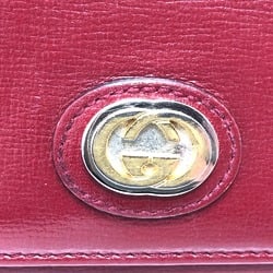 Gucci 598531 Long Wallet Folded wallet Red GoldHardware