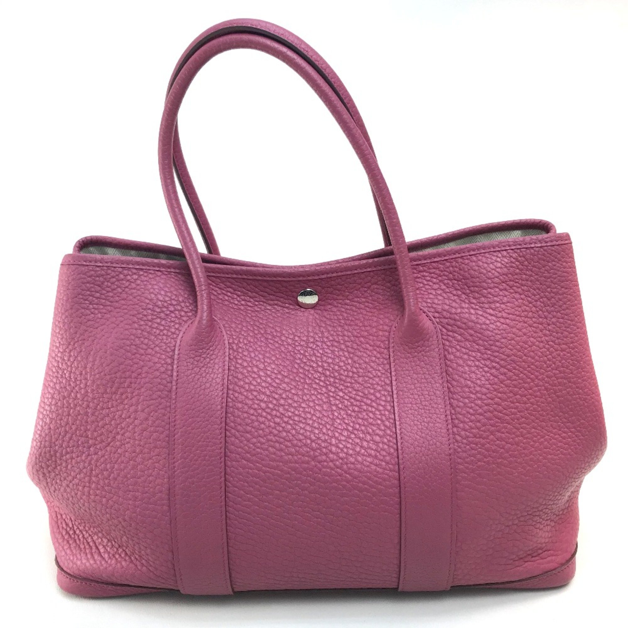 Hermes Bag Hand Bag Tote Bag Tosca purple