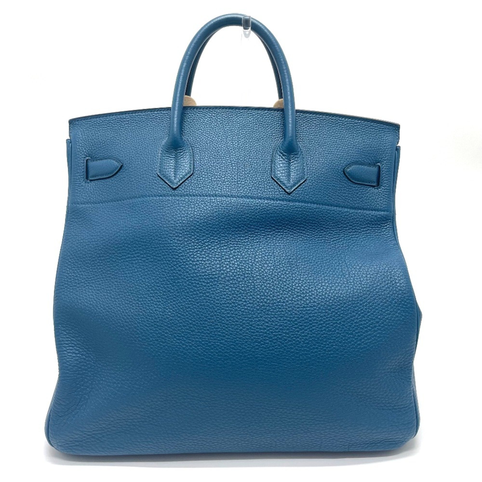 Hermes Bag Hand Bag Blue Izmir (estimated) blue SilverHardware