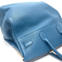 Hermes Bag Hand Bag Blue Izmir (estimated) blue SilverHardware