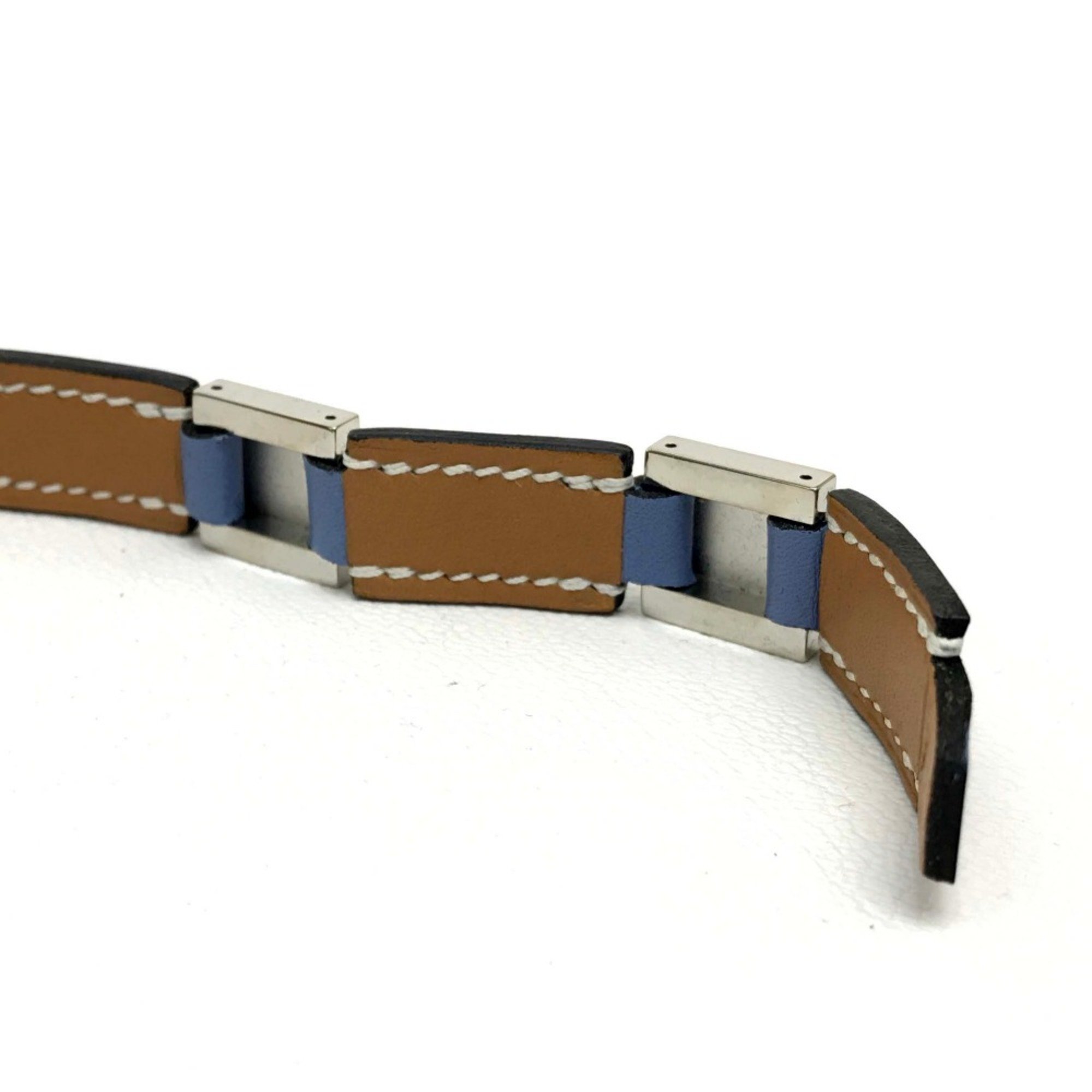 Hermes Medor Bracelet Blue Based SilverHardware