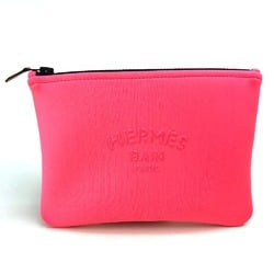 Hermes Trousse accessory case Pouch bubble gum Light pink