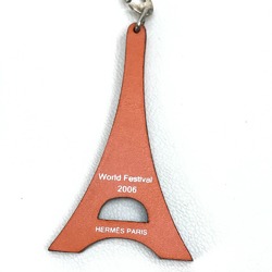 Hermes Hawaii Limited Eiffel Tower palm tree charm Orange Orange SilverHardware