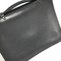 Hermes Briefcase Bag Hand Bag Business bag Graphite Gray Based