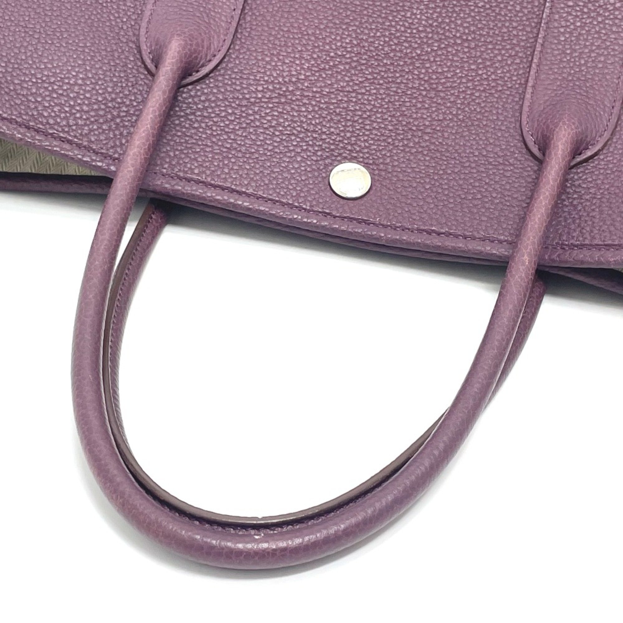 Hermes bag shawl Tote Bag Cassis Purple Based