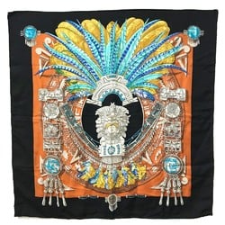 Hermes Big Buddha Buddha Carnival Scarf Black/Multicolore