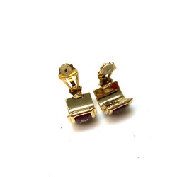 Hermes Accessories Earrings Red RedBased Gold