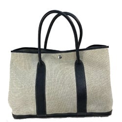 Hermes Shoulder Bag Bag Hand Bag Tote Bag Natural /Black